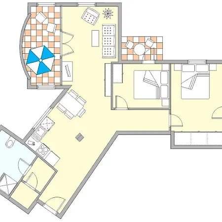 Apartmán Kaiserliches Postamt 19 *